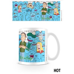 Becher - Thermoreaktiv - Rick & Morty - Jerry & Mr. Meeseeks