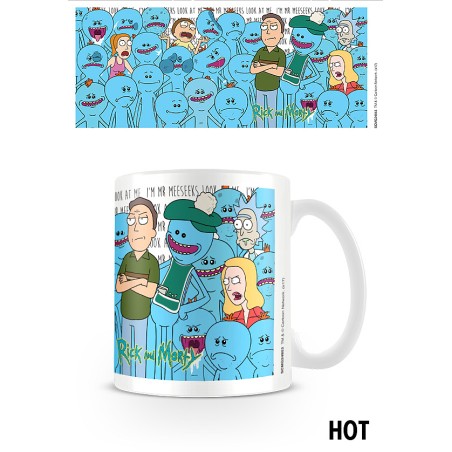 Mug - Thermo-réactif - Rick & Morty - Jerry & Mr. Meeseeks