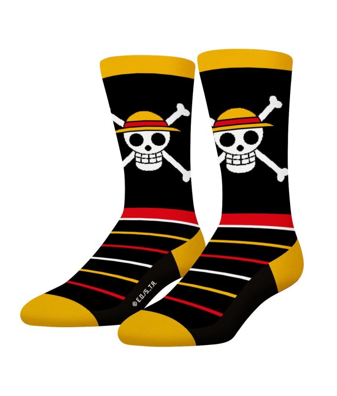 Socken - One Piece - Skull - 35/38 Unisexe