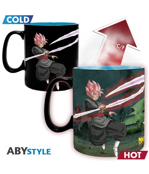 Mug - Thermo-réactif - Dragon Ball - Saiyans vs Black