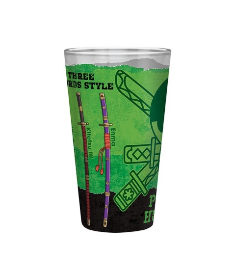 Glass - XXL - One Piece - Roronoa Zoro