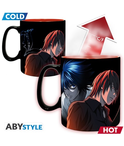 Becher - Thermoreaktiv - Death Note - L & Light