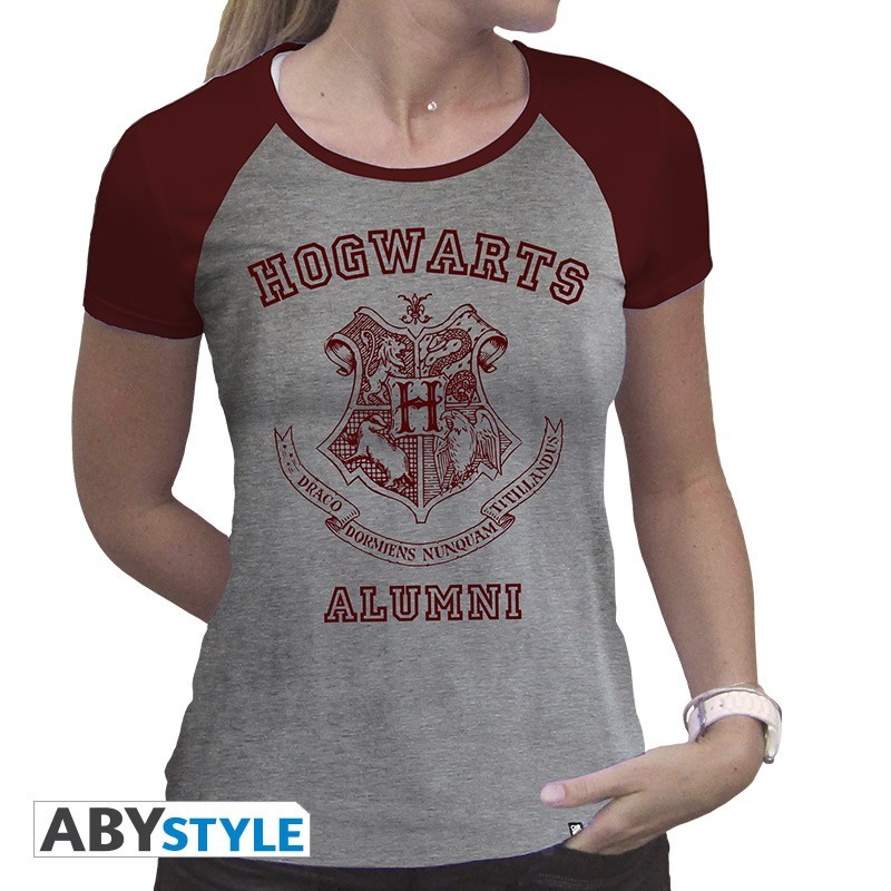 T-shirt - Harry Potter - Hogwarts - L Femme