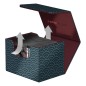 Deck Box - Magic The Gathering - SideWinder 100+ - Seigaiha (Dark Blue / Dark Red) Deck Box - Magic The Gathering - SideWinder 100+ - Seigaiha (Dark Blue / Dark Red)