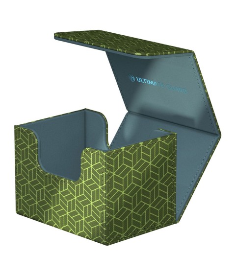 Boîte pour cartes - Magic The Gathering - SideWinder 100+ - Ajiro (Vert / Bleu clair)