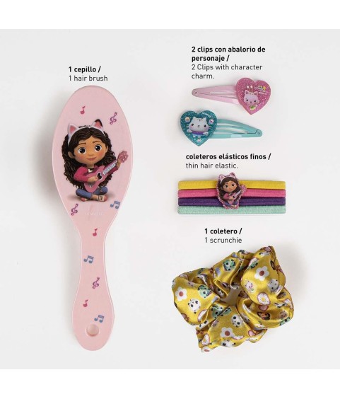 Haarpflegezubehör - Gabby's Dollhouse - Gabby & Katze - Friseurset