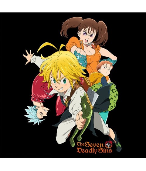 T-shirt - Seven Deadly Sins - Gruppe - S Unisexe 