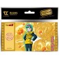 Sammlerticket - Golden Tickets Black Edition - Dragon Ball - Bulma