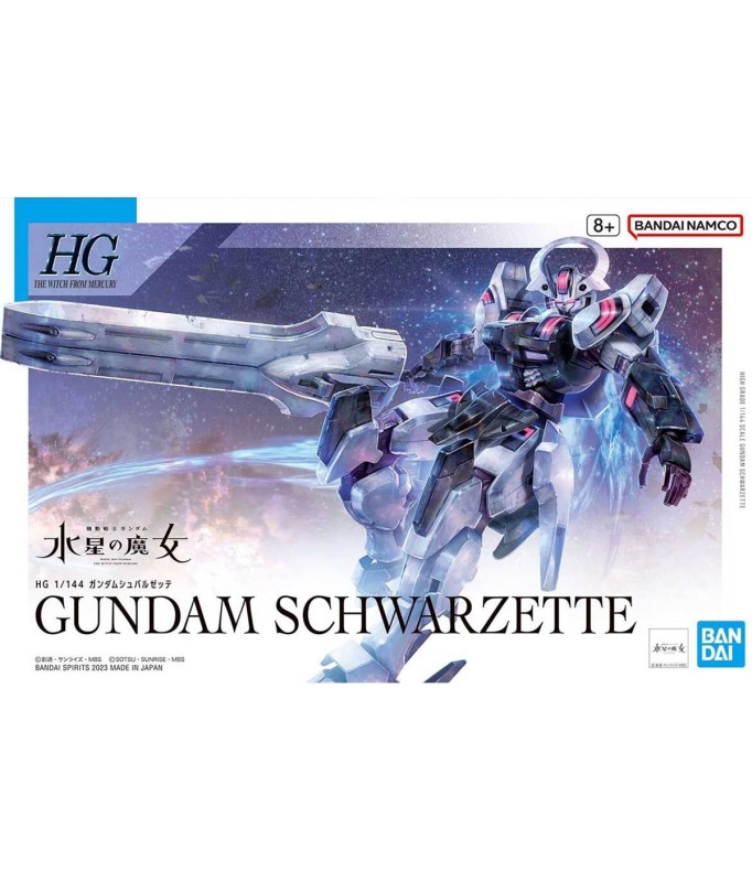 Maquette - High Grade - Gundam - Schwarzette - The Witch From Mercury