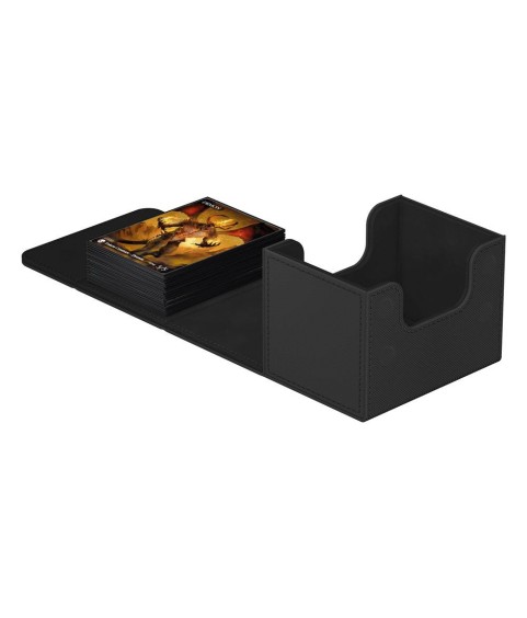 Boîte pour cartes - SideWinder 100+ - XenoSkin Monocolor - Noir