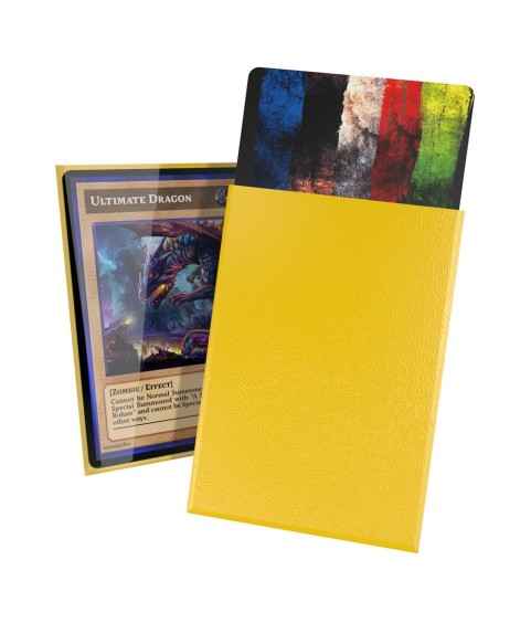 Hülle - Sleeves (60 Pièces - Gelb - Japanisch