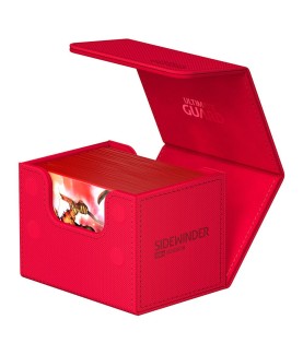 Deck Box - SideWinder 100+ - XenoSkin Monocolor - Red