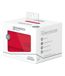 Deck Box - SideWinder 100+ - XenoSkin Monocolor - Red