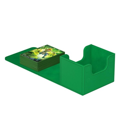 Deckbox - SideWinder 100+ - XenoSkin Monocolor - Grün