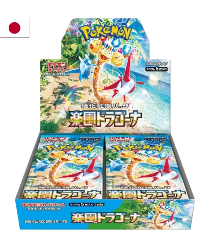 Trading Cards - Pokemon - Rakuen Dragona - Scarlet & Violet - 30 boosters Display