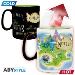 Mug - Thermo-réactif - Peter Pan - Le Pays Imaginaire