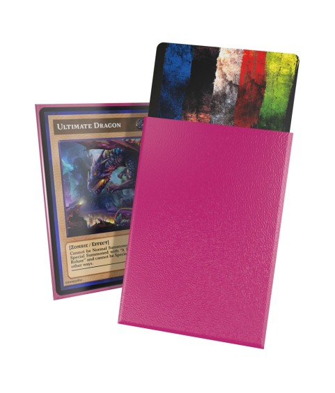 Hülle - Sleeves (60 Stück) - Mattes Rosa - Japanische