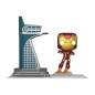 POP - Town - Iron Man - 35 - Avengers Tower - Glow Special Edition