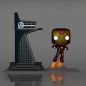 POP - Town - Iron Man - 35 - Avengers Tower - Glow Special Edition