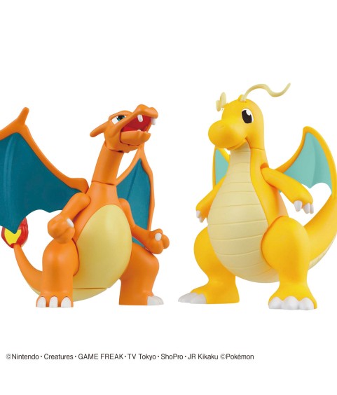 Model - Pokepla - Pokemon - Charizard & Dragonite