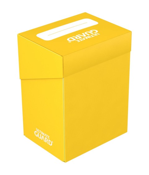 Deckbox - 80+ Standard - Gelb