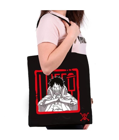 Shopping Bags - One Piece - Stamp - Monkey D. Luffy