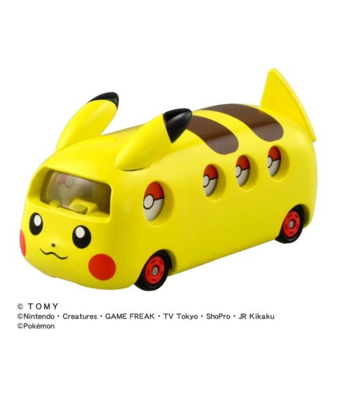 Réplique - Dream Tomica - Pokemon - PokeDoko Dokoikocar - Pikachu