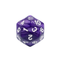 Set de dés - Dés - Dé à 30 faces - Violet perle