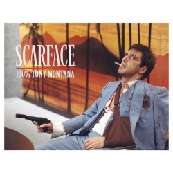 Rahmen - Scarface - 100% Tony