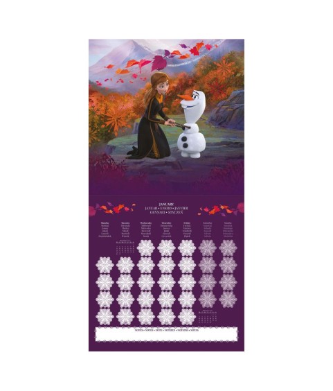 Calendar - Frozen - 2025