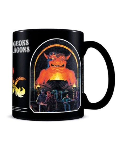Mug - Thermo-réactif - Donjons et Dragons - Thieves in the Temple