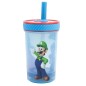 Mug de Voyage - Antidérapant - Super Mario - Personnages Principaux - Mario