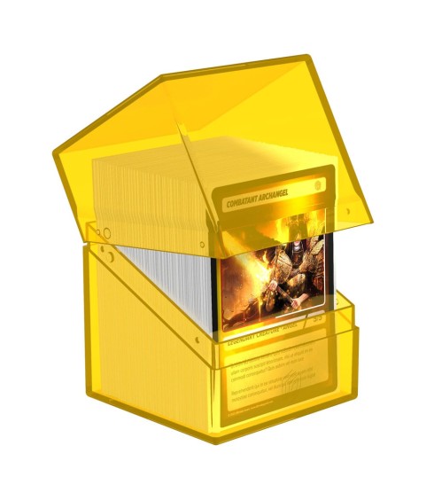 Deckbox - Boulder 100+ - Transparenter Bernstein