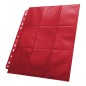 Portfolio - Side-Loading - 18-Pocket Pages (50ct) - Rouge
