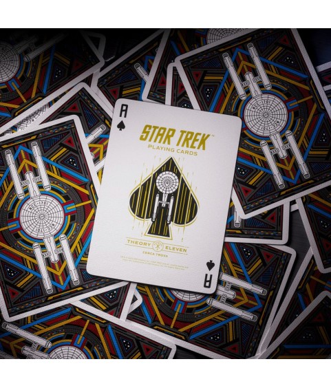 Kartenspiele - Klassisch - Star Trek - 52 - Dark Version