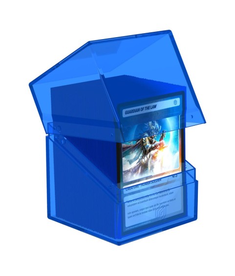 Deckbox - Boulder 100+ - Transparent Saphir