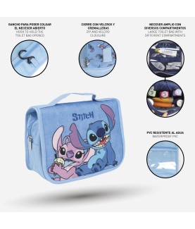 Toiletry Bag - Pencil case - Lilo & Stitch - Angel & Stitch