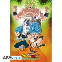 Poster - Roulé et filmé - Dragon Ball - Broly Groupe