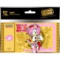 Collector Ticket - Golden Tickets Black Edition - Sonic the Hedgehog - Amy Rose