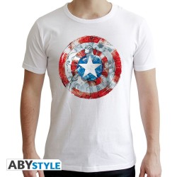 T-shirt - Captain America - Classic Shield - S Homme 