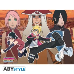 Poster - Flat - Boruto - The new 7 Team