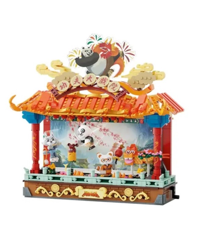 Construction kit - Kung-Fu Panda - Kungfu Theater (with USB)
