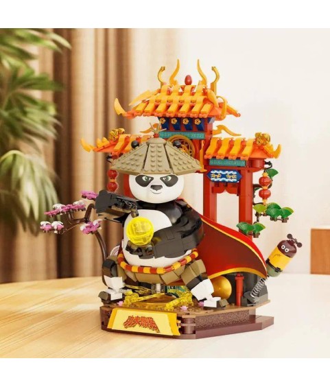 Construction kit - Kung-Fu Panda - 86509 - Dragon Warrior (with button cell)