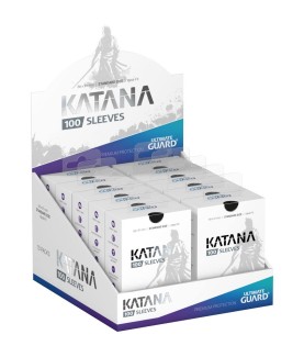 Sleeves - 100 Pcs - Katana - Standard - Black