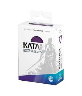 Sleeves - 100 Pcs - Katana - Standard - Iris Bloom