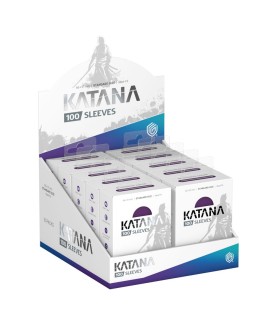 Sleeves - 100 Pcs - Katana - Standard - Iris Bloom
