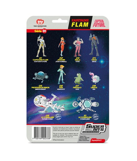 Pin's - Captain Future - Crag