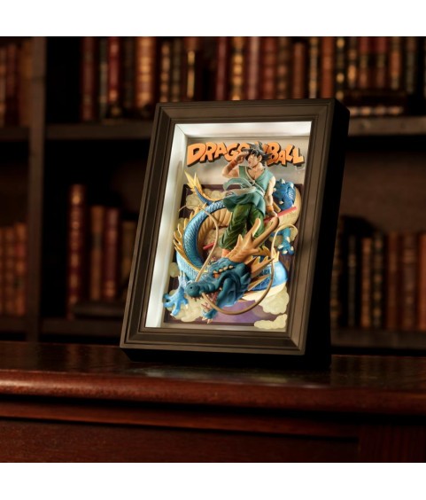 Rahmen - Tamashii Art - Dragon Ball - Son Goku & Shenron - 3D