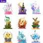 Static Figure - Pokemon - Diorama - Eeveelution "Biomes"